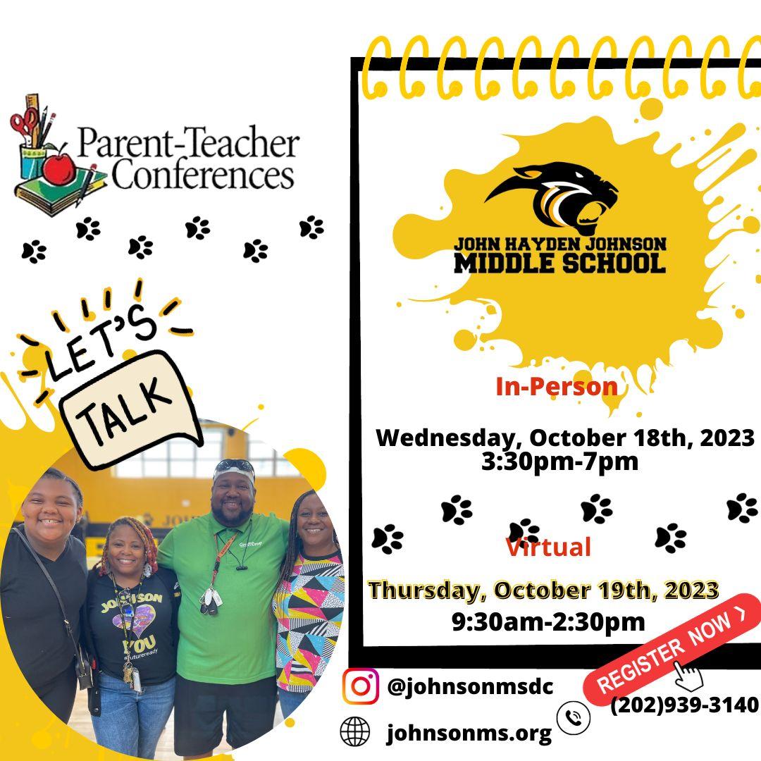 Parent Teacher Conferences Flyer