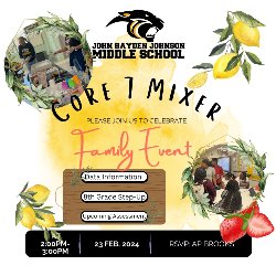 7th Grade Mixer Flyer